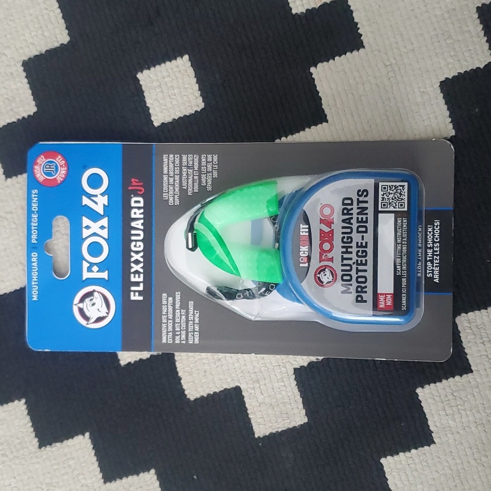 Grippguard Jr Mouthguard - Kids - Fox 40 Lock on Fit - Brand New
